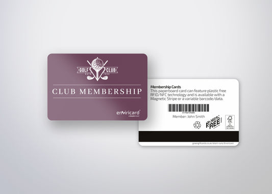CR80 Custom membership cards (100)